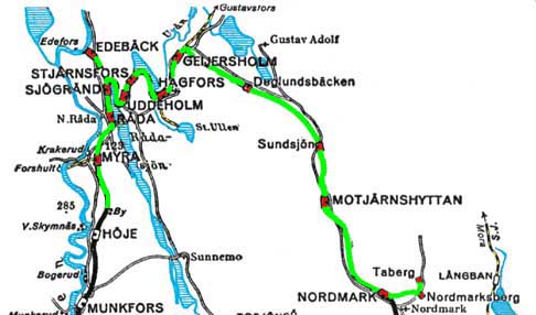 Uddeholms Järnväg, Nordnarks-Klarälvens Järnväg
