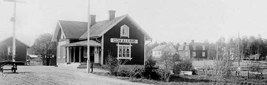Gökalund station year 1930