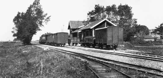 Ottenby station around 1949 