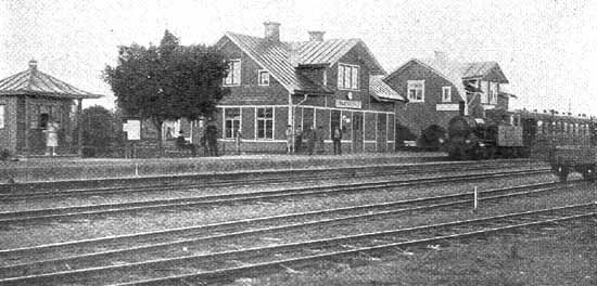 Vallentuna station 1925.