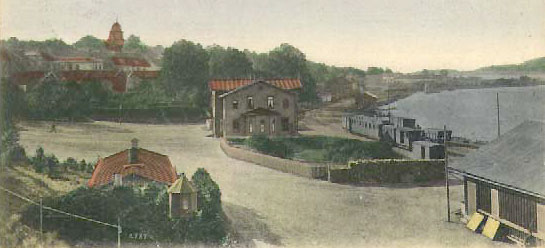 Ulricehamn station Year 1900