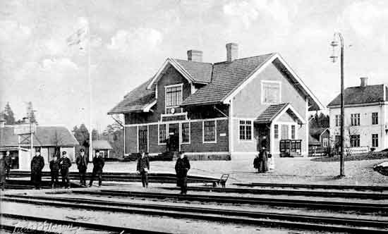 Gårdsjö station year 1910