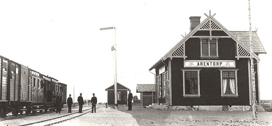Arentorp station year 1902