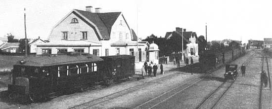 Nossebro station year 1924